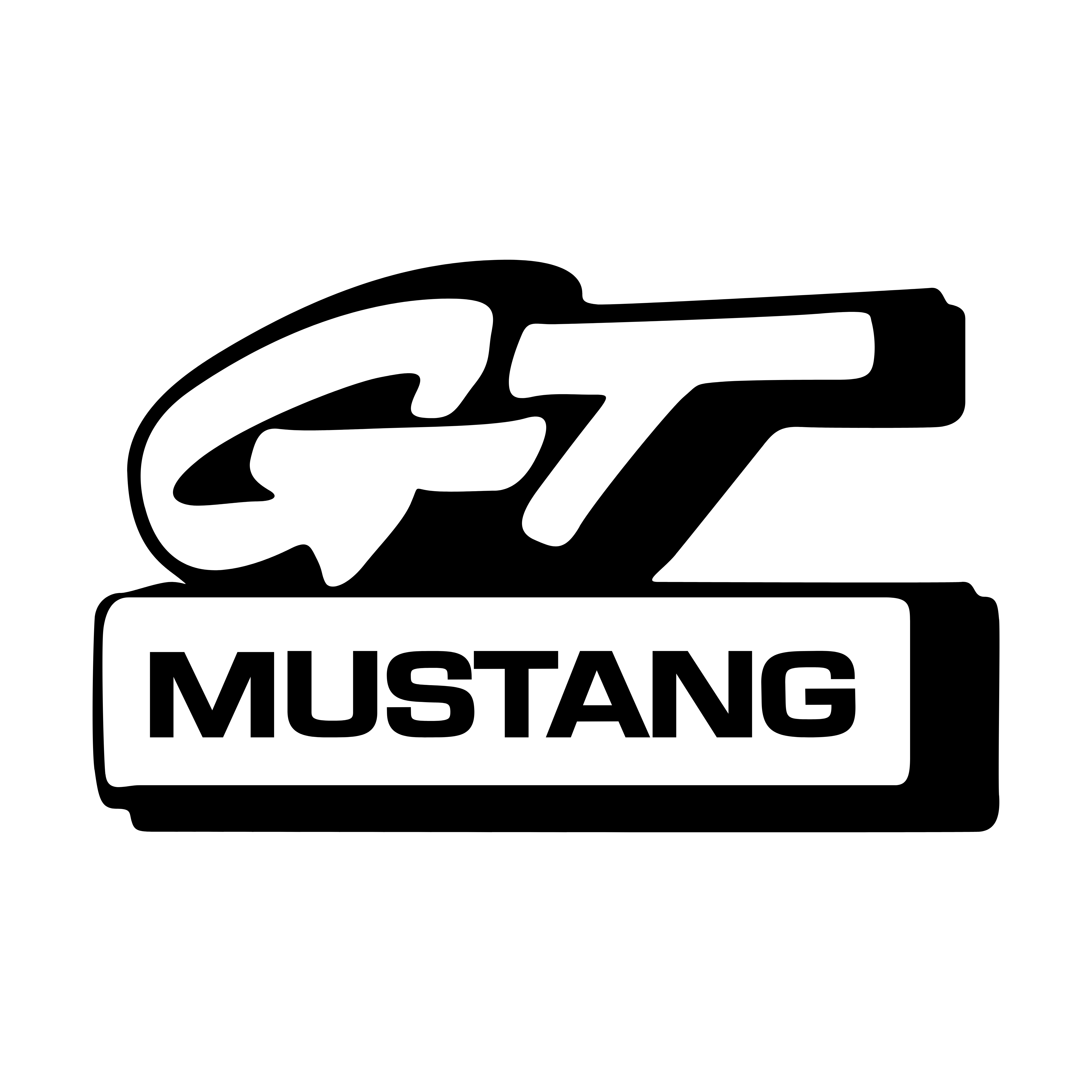 Free ford mustang outline download pdf